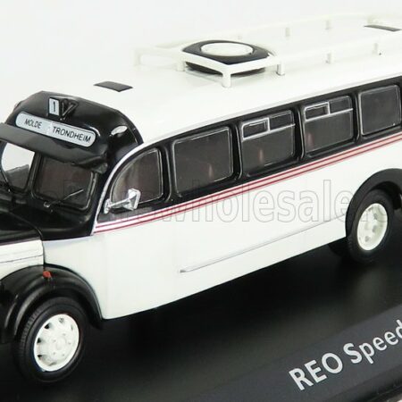 EDICOLA 1/72 REO | SPEEDWAY AUTOBUS 1956 | WHITE BLACK