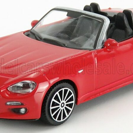 BURAGO 1/43 FIAT | 124 SPIDER 2016 | RED