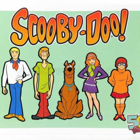 EDICOLA 1/1 ACCESSORIES | METAL PLATE - SCOOBY DOO 50 YEARS | VRIOUS