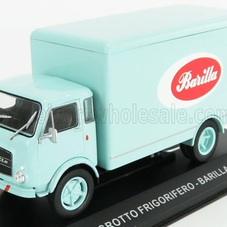 EDICOLA 1/43 OM FIAT | TIGROTTO TRUCK FRIGORIFERO BARILLA 1965 | VERY LIGHT GREEN