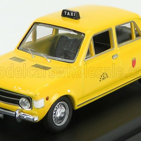 RIO-MODELS 1/43 FIAT | 128 4-DOORS TAXI ROMA 1971 | YELLOW