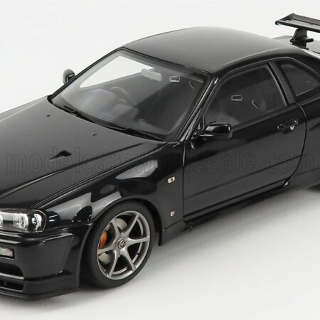 AUTOART 1/18 NISSAN | SKYLINE GT-R (R34) V-SPECII 2001 | BLACK PEARL