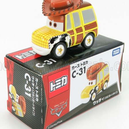 TOMICA 1/64 WALT DISNEY | PIXAR CARS - WOODY | YELLOW WOOD