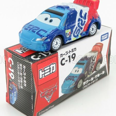 TOMICA 1/64 WALT DISNEY | PIXAR CARS - RAOUL CAROUL | BLUE WHITE RED