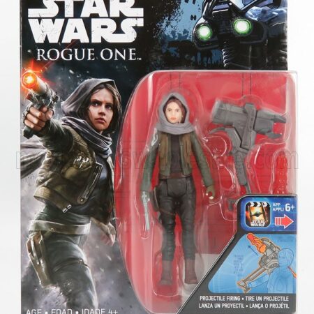 TOMICA 1/18 STAR WARS | ROGUE ONE SERGEANT JYN ERSO JEDHA FIGURE CM. 9.0 | GREY GREEN