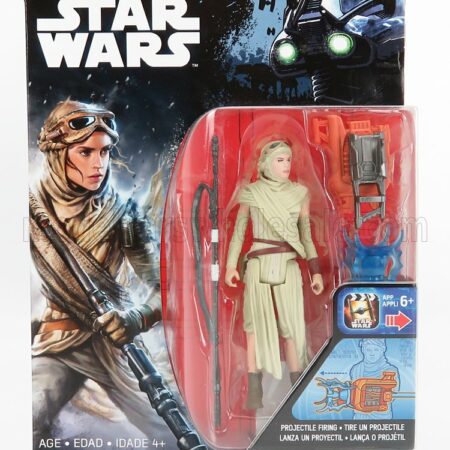 TOMICA 1/18 STAR WARS | THE FORCE AWAKENS REY JAKKU FIGURE CM. 9.5 | BEIGE