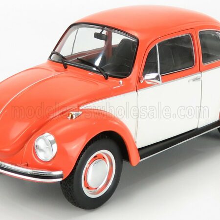 SOLIDO 1/18 VOLKSWAGEN | BEETLE 1303 1974 | ORANGE WHITE