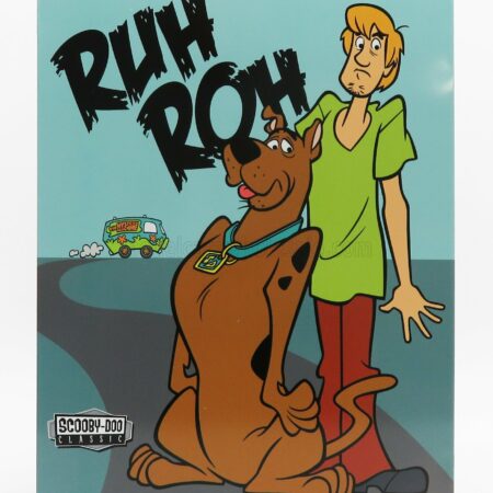 EDICOLA 1/1 ACCESSORIES | METAL PLATE - SCOOBY DOO | BLUE BROWN GREEN