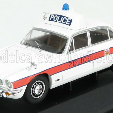 VANGUARDS 1/43 JAGUAR | XJ6 MKII 4.2L POLICE 1971 | WHITE ORANGE