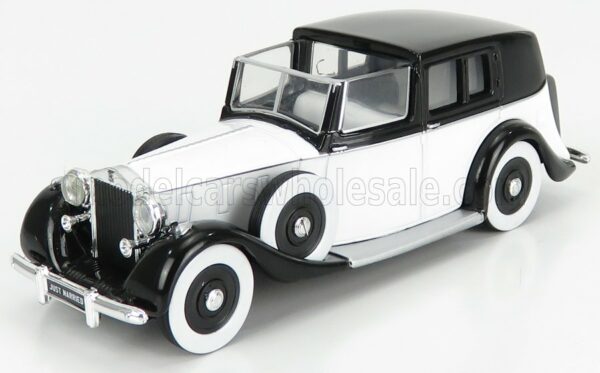 CORGI 1/36 ROLLS ROYCE | PHANTOM III DE VILLE WEDDING CAR 1939 | WHITE BLACK