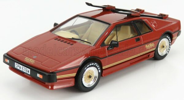 CORGI 1/36 LOTUS | ESPRIT TURBO 1981 - 007 JAMES BOND - FOR YOUR EYES ONLY - SOLO PER I TUOI OCCHI | ORANGE MET