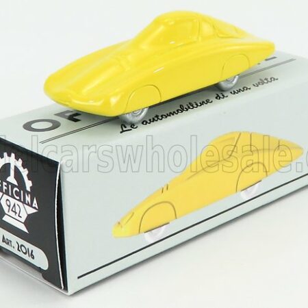 OFFICINA-942 1/76 FIAT | ABARTH 500 RECORD PININFARINA 1958 | YELLOW