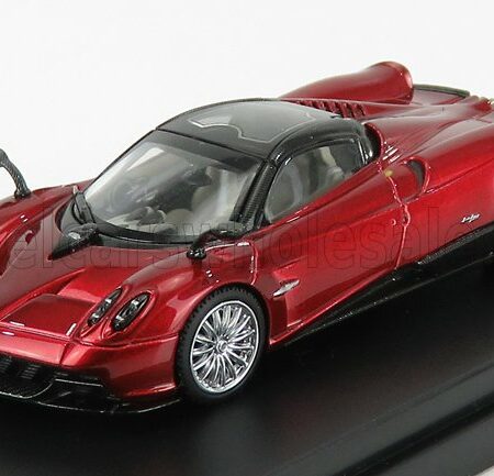 LCD-MODEL 1/64 PAGANI | HUAYRA ROADSTER 2018 | RED MET