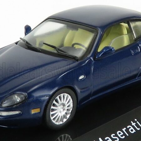 EDICOLA 1/43 MASERATI | COUPE 2002 - CON VETRINA - WITH SHOWCASE | BLUE