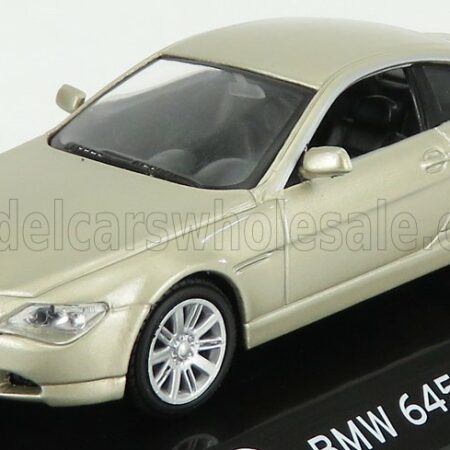 EDICOLA 1/43 BMW | 6-SERIES 645i COUPE 2004 - CON VETRINA - WITH SHOWCASE | GOLD