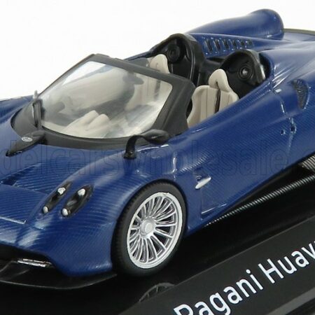 EDICOLA 1/43 PAGANI | HUAYRA ROADSTER 2017 - CON VETRINA - WITH SHOWCASE | BLUE