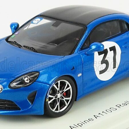 SPARK-MODEL 1/43 RENAULT | A110S ALPINE N 31 RALLY MONTECARLO 2021 E.OCON | BLUE BLACK