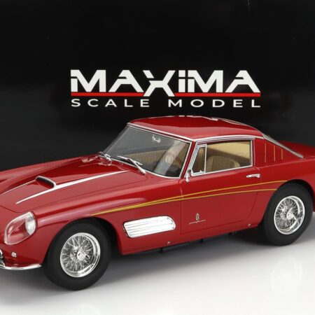 MAXIMA 1/18 FERRARI | 410 SUPERAMERICA III SERIES PININFARINA COUPE 1958 | RED MET