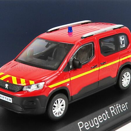 NOREV 1/43 PEUGEOT | RIFTER POMPIERS 2019 | RED YELLOW