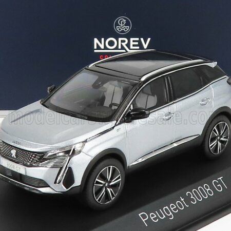 NOREV 1/43 PEUGEOT | 3008 GT 2021 | ARTENSE GREY