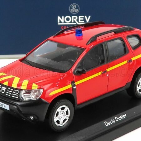 NOREV 1/43 DACIA | DUSTER POMPIERS 2020 | RED YELLOW