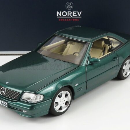 NOREV 1/18 MERCEDES BENZ | SL-CLASS SL500 1999 | GREEN MET