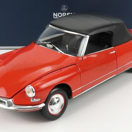 NOREV 1/18 CITROEN | DS19 CABRIOLET OPEN 1961 | CORAIL RED