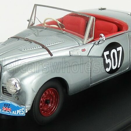 MATRIX SCALE MODELS 1/43 SUNBEAM | ALPINE N 507 RALLY DES ALPES OPEN 1953 S.MOSS - J.CUTTS | SILVER