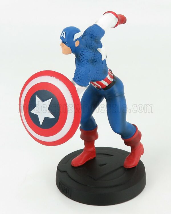 EDICOLA 1/16 MARVEL | CAPTAIN AMERICA FIGURE CM. 13.0 | BLUE RED WHITE