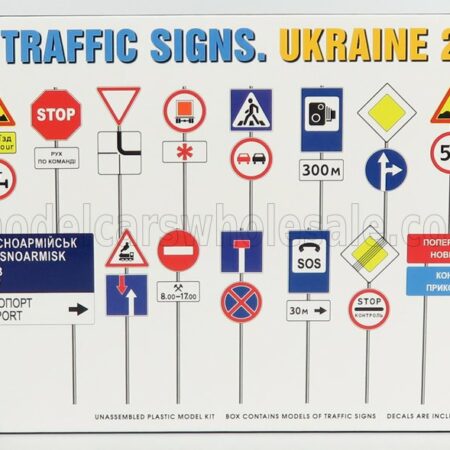 MINIART 1/35 ACCESSORIES | SEGNALI STRADALI - TRAFFIC SIGNS UKRAINE 2010 | /