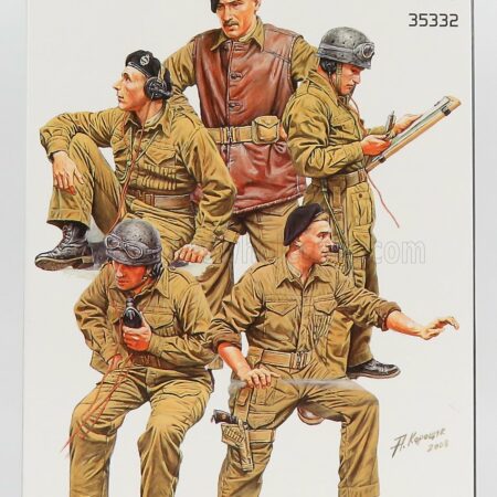 MINIART 1/35 FIGURES | SOLDATI - BRITISH SOLDIERS MILITARY TANK CREW | /