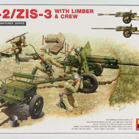 MINIART 1/35 ZIS | 2/ZIS-3 WITH LIMBER & CREW | /