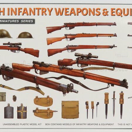 MINIART 1/35 ACCESSORIES | BRITISH INFANTRY MILITARY WEAPONS & EQUIPMENT | /