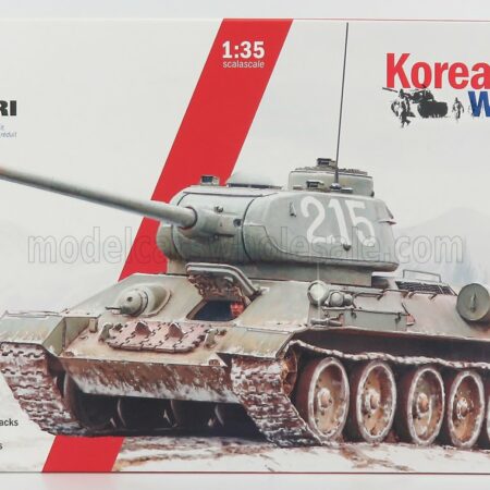 ITALERI 1/35 KAMPFPANZER | T-34/85 MILITARY TANK KOREAN WAR 1944 | /