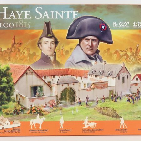 ITALERI 1/72 ACCESSORIES | DIORAMA - WAR BATTLE SET - LA HAYE SAINTE WATERLOO 1815 | /