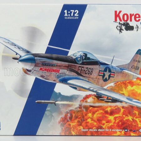 ITALERI 1/72 NORTH AMERICAN | F-1D MUSTANG MILITARY AIRPLANE KOREAN WAR 1941 | /