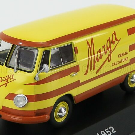 EDICOLA 1/43 VOLKSWAGEN | T1 VAN MARGA 1952 | YELLOW BROWN