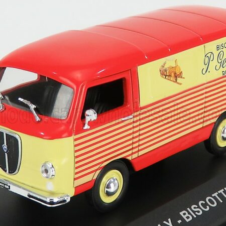 EDICOLA 1/43 LANCIA | JOLLY VAN BISCOTTI GENTILINI 1962 | ORANGE YELLOW