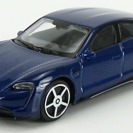 BURAGO 1/43 PORSCHE | TAYCAN TURBO S 2019 | BLUE MET