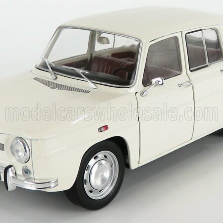 SOLIDO 1/18 DACIA | 1100 1969 (Base Renault R8) | WHITE