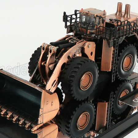 DM-MODELS 1/125 CATERPILLAR | CAT994K RUSPA GOMMATA - SCRAPER TRACTOR WHEEL LOADER - COMMEMORATIVE SERIES | COPPER FINISH MET