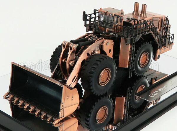 DM-MODELS 1/125 CATERPILLAR | CAT994K RUSPA GOMMATA - SCRAPER TRACTOR WHEEL LOADER - COMMEMORATIVE SERIES | COPPER FINISH MET