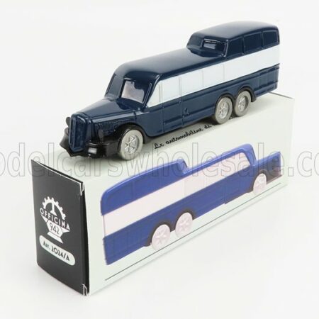 OFFICINA-942 1/76 OM FIAT | TITANO AUTOBUS GRAN TURISMO PANORAMICO CARROZZERIA VARESINA 1938 | BLUE WHITE