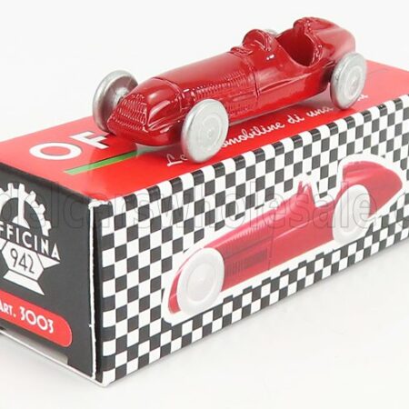 OFFICINA-942 1/76 ALFA ROMEO | F1  159 ALFETTA N 0 TEAM SCUDERIA ALFA ROMEO 1950 WORLD CHAMPION | RED