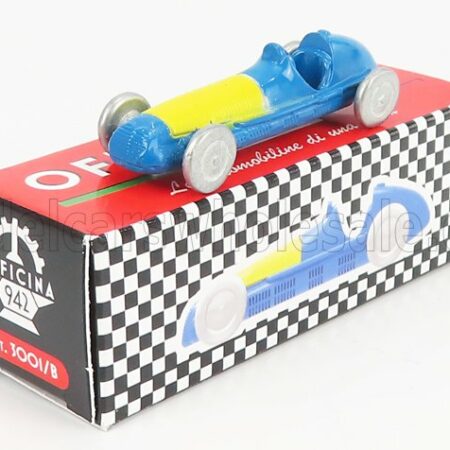 OFFICINA-942 1/76 MASERATI | F1  4CLT/48 N 0 TEAM EQUIPO ARGENTINO 1948 | LIGHT BLUE YELLOW