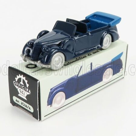 OFFICINA-942 1/76 FIAT | 2800 TORPEDO DA PARATA CABRIOLET CARROZZERIA STAB. FARINA 1939 | BLUE