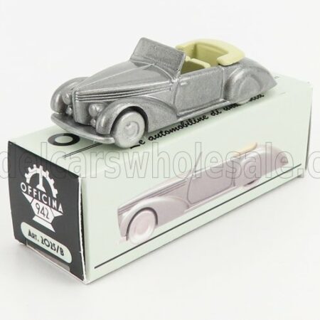 OFFICINA-942 1/76 FIAT | 1500 CABRIOLET CARROZZERIA VIOTTI 1940 | GRIGIO MET