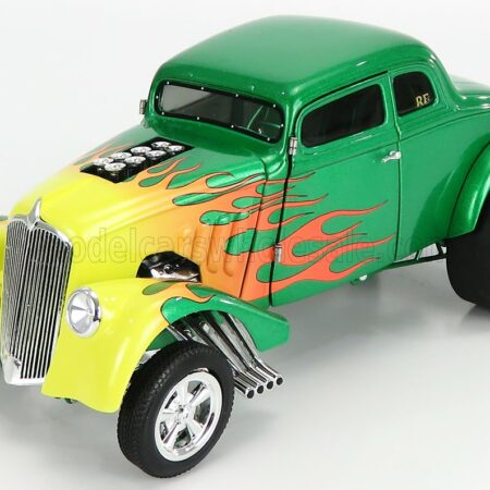 ACME-MODELS 1/18 FORD USA | WILLYS GASSER CUSTOM 1933 | GREEN YELLOW