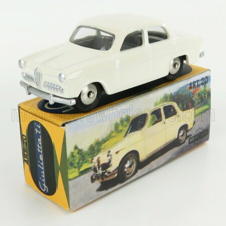 EDICOLA 1/48 ALFA ROMEO | GIULIETTA TI 1960 | WHITE