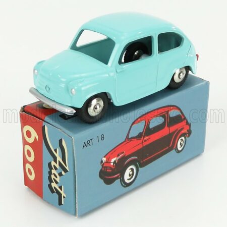 EDICOLA 1/48 FIAT | 600 BERLINA 1955 | LIGHT BLUE